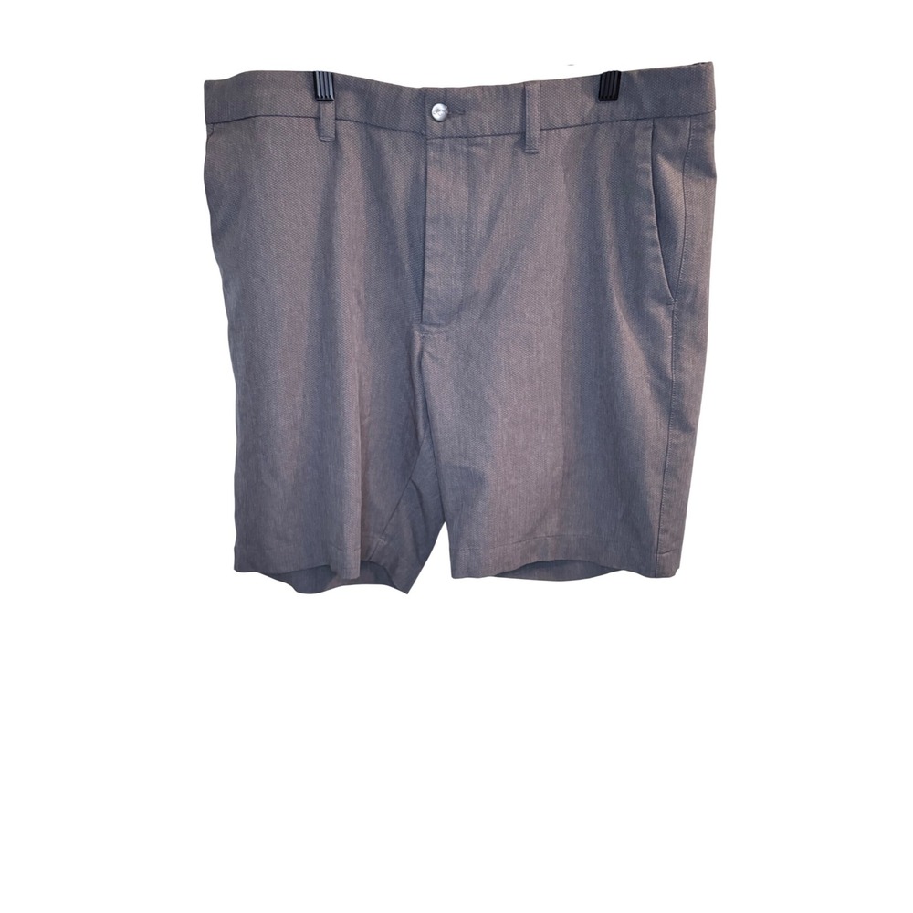 Callaway‎ Mens Golf Shorts Heather Grey Flat Front Performance Stretch Size 34